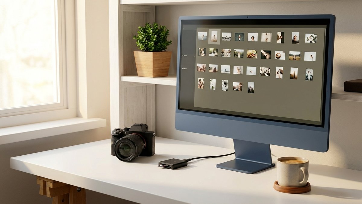Batch photo renaming interface showing file list and rename options